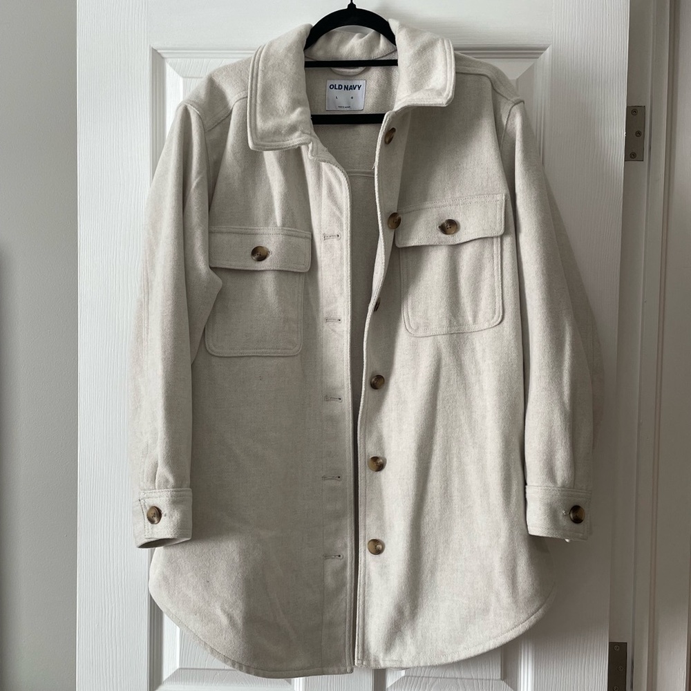 Cream Shacket